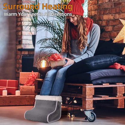 Electric Foot Warmer for Cold Feet – 6 Heat Settings
